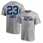 Maglia Manica Corta All Star 2024 LeBron James Grigio