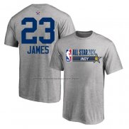 Maglia Manica Corta All Star 2024 LeBron James Grigio