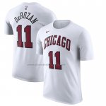 Maglia Manica Corta Chicago Bulls Demar Derozan Citta 2022-23 Bianco