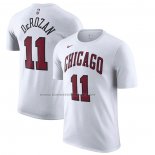 Maglia Manica Corta Chicago Bulls Demar Derozan Citta 2022-23 Bianco