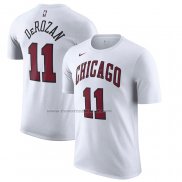 Maglia Manica Corta Chicago Bulls Demar Derozan Citta 2022-23 Bianco