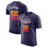 Maglia Manica Corta Phoenix Suns Kevin Durant Citta 2023-24 Viola