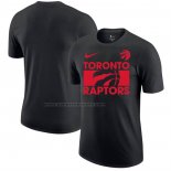 Maglia Manica Corta Toronto Raptors Nero1