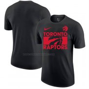 Maglia Manica Corta Toronto Raptors Nero1