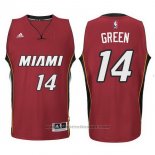 Maglia Miami Heat Gerald Green #14 Rosso