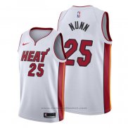 Maglia Miami Heat Kendrick Nunn #25 Association 2019-20 Bianco