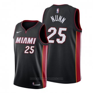 Maglia Miami Heat Kendrick Nunn #25 Icon Nero