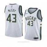 Maglia Milwaukee Bucks Brandon Mccoy #43 Association 2018 Bianco