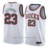 Maglia Milwaukee Bucks Ersan Ilyasova #23 Classic 2018 Bianco