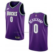 Maglia Milwaukee Bucks Marjon Beauchamp #0 Classic 2022-23 Viola