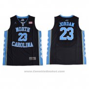 Maglia NCAA North Carolina Tar Heels Michael Jordan #23 Nero