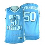 Maglia NCAA North Carolina Tar Heels Tyler Hansbrough #50 Blu