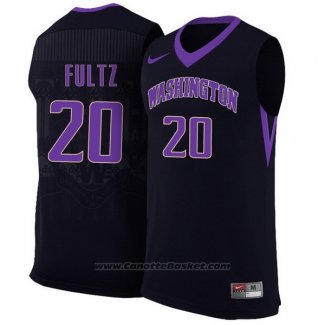 Maglia NCAA Washington State Markelle Fultz #20 Nero