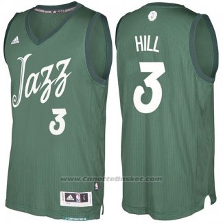 Maglia Natale 2016 Utah Jazz George Hill #3 Veder