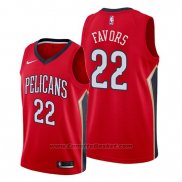 Maglia New Orleans Pelicans Derrick Favors #22 Statement Rosso