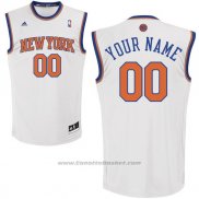 Maglia New York Knicks Adidas Personalizzate Bianco