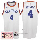 Maglia New York Knicks Arron Afflalo #4 Retro Bianco