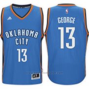 Maglia Oklahoma City Thunder Paul George #13 Blu