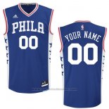 Maglia Philadelphia 76ers Adidas Personalizzate Blu