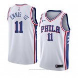 Maglia Philadelphia 76ers James Ennis Iii #11 Association 2018 Bianco