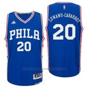 Maglia Philadelphia 76ers Luwawu Cabarrot #20 Blu