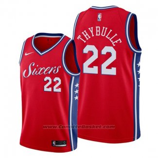 Maglia Philadelphia 76ers Matisse Thybulle #22 Statement 2019-20 Rosso