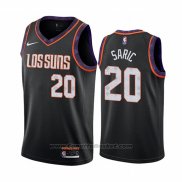 Maglia Phoenix Suns Dario Saric #20 Citta Nero