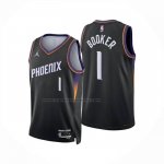 Maglia Phoenix Suns Devin Booker No 1 Statement 2025-26 Nero