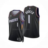 Maglia Phoenix Suns Devin Booker No 1 Statement 2025-26 Nero
