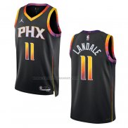 Maglia Phoenix Suns Jock Landale #11 Statement 2022-23 Nero