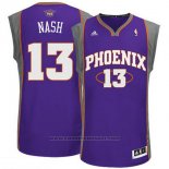 Maglia Phoenix Suns Steve Nash #13 Retro Viola