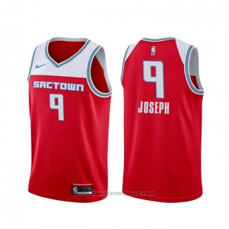 Maglia Sacramento Kings Cory Joseph #9 Citta 2019-20 Rosso