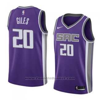 Maglia Sacramento Kings Harry Giles #20 Icon 2018 Viola