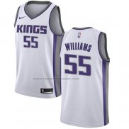 Maglia Sacramento Kings Jason Williams #55 Association 2019-20 Bianco