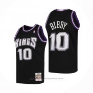 Maglia Sacramento Kings Mike Bibby #10 Mitchell & Ness 2001-02 Nero