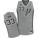 Maglia San Antonio Spurs Boris Diaw #33 Grigio