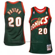 Maglia Seattle SuperSonics Gary Payton #20 Historic Retro Verde