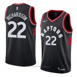 Maglia Toronto Raptors Malachi Richardson #22 Statement 2018 Nero