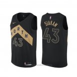 Maglia Toronto Raptors Pascal Siakam #43 Citta Nero