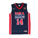 Maglia USA 1992 Charles Barkley #14 Nero