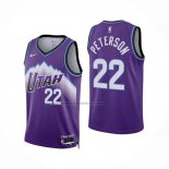 Maglia Utah Jazz Darryn Peterson No 22 Icon 2025-26 Viola
