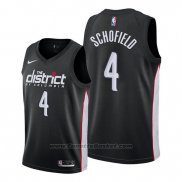 Maglia Washington Wizards Admiral Schofield #4 Citta 2019-20 Nero