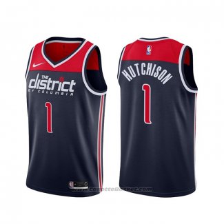 Maglia Washington Wizards Chandler Hutchison #1 Association 2020-21 Blu