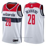 Maglia Washington Wizards Ian Mahinmi #28 Association 2017-18 Bianco