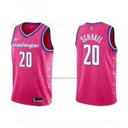 Maglia Washington Wizards Jordan Schakel #20 Citta 2022-23 Rosa