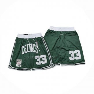 Pantaloncini Boston Celtics Mitchell & Ness 1985-86 Verde