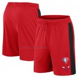 Pantaloncini Chicago Bulls 75th Anniversary Rosso