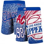 Pantaloncini Los Angeles Clippers Mitchell & Ness 1984 Blu