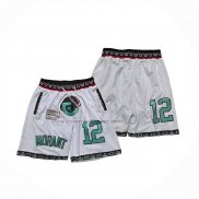 Pantaloncini Memphis Grizzlies Mitchell & Ness Hardwood Classics Bianco