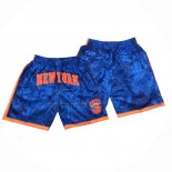 Pantaloncini New York Knicks Special Year of The Tiger Blu